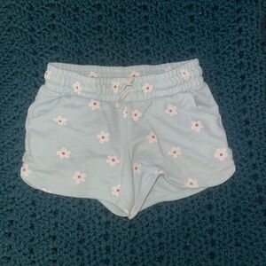 Cat & Jack Light Blue Floral Kids Shorts